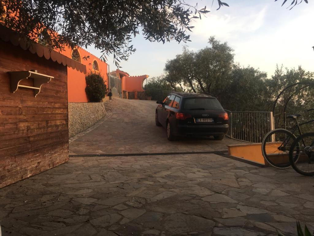 Villa Con Giardino Vista Mare Капитана Екстериор снимка