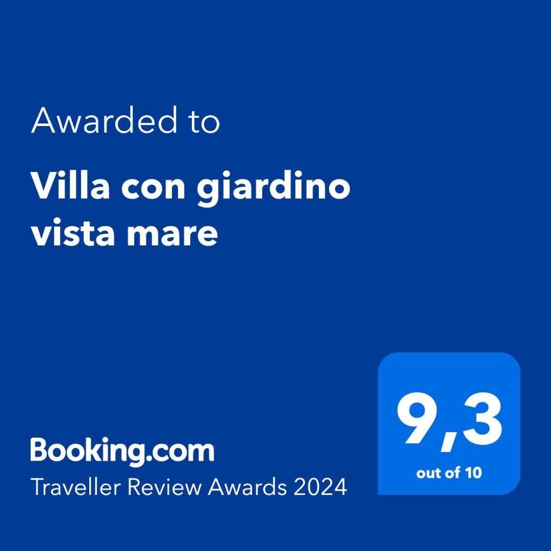 Villa Con Giardino Vista Mare Капитана Екстериор снимка