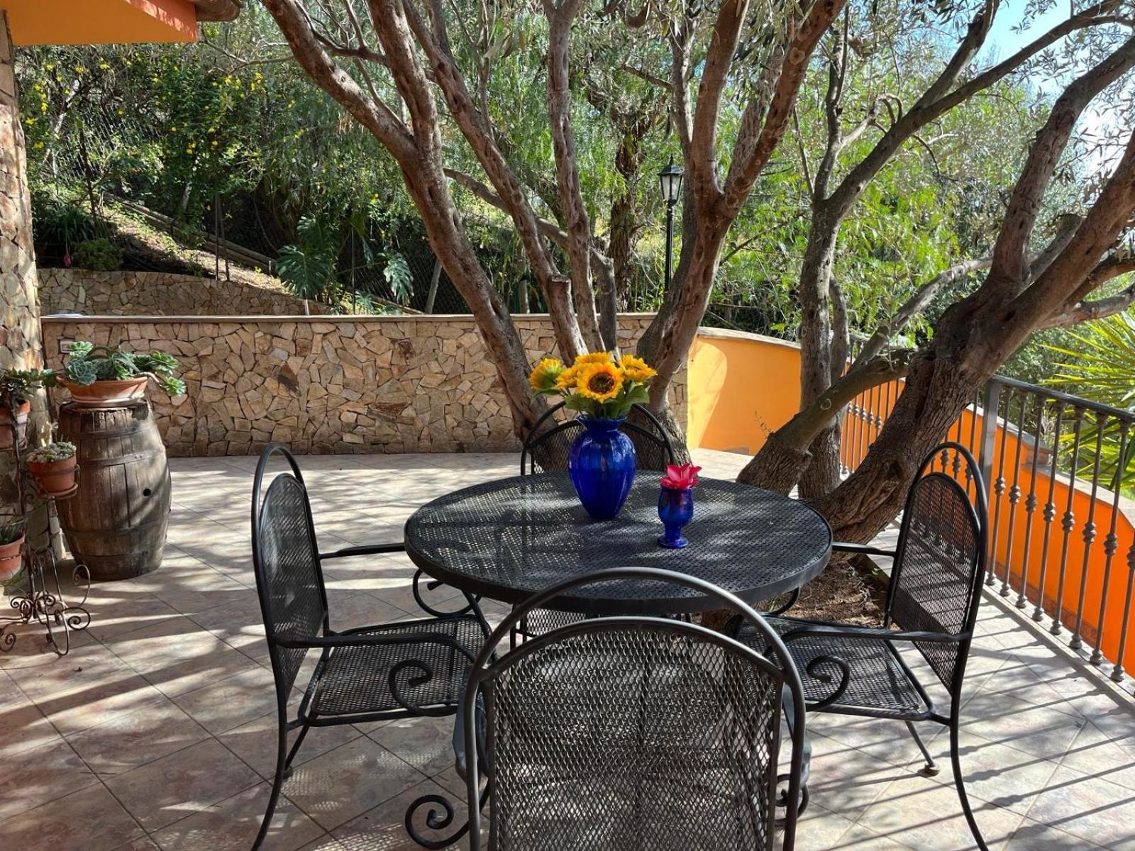 Villa Con Giardino Vista Mare Капитана Екстериор снимка