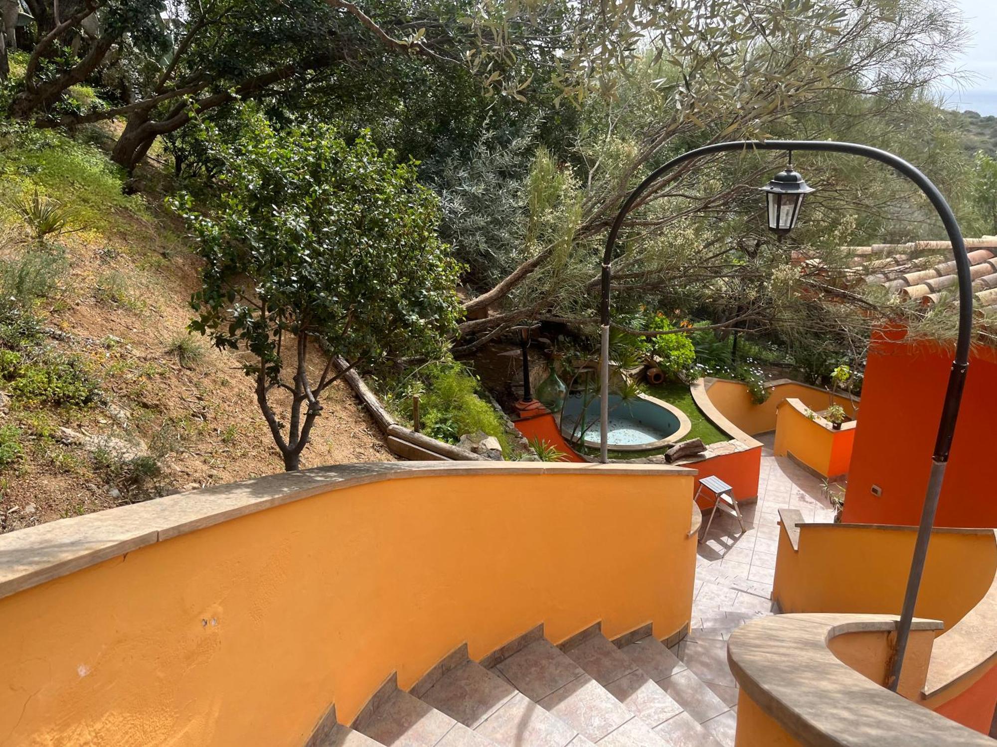 Villa Con Giardino Vista Mare Капитана Екстериор снимка