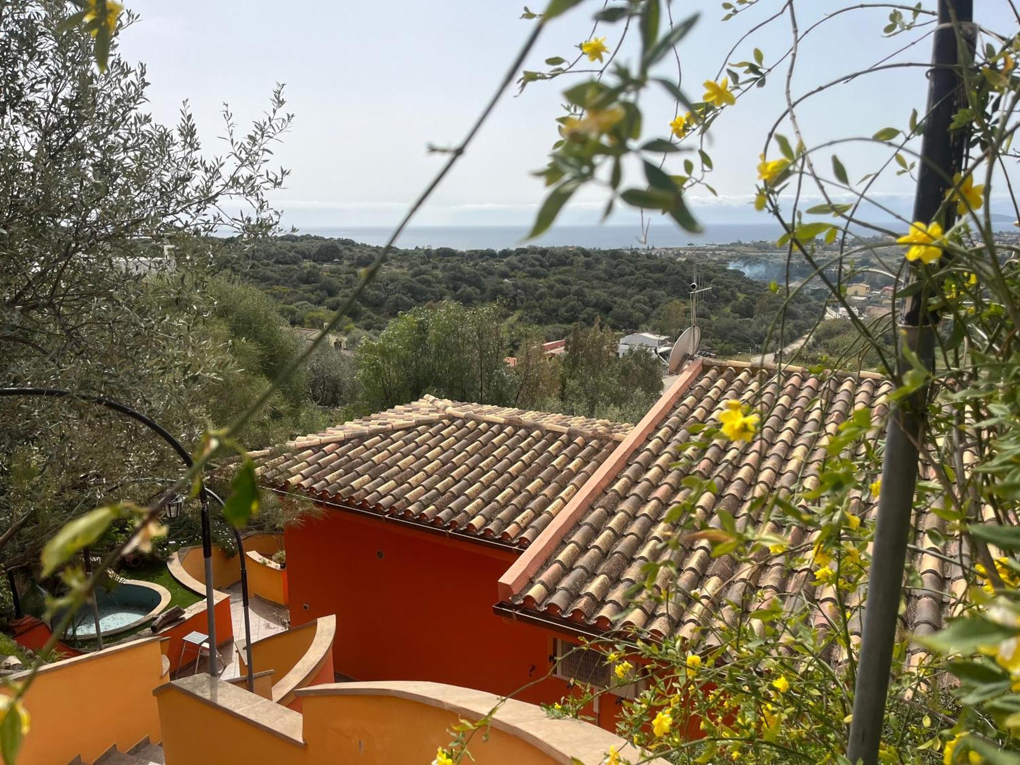 Villa Con Giardino Vista Mare Капитана Екстериор снимка