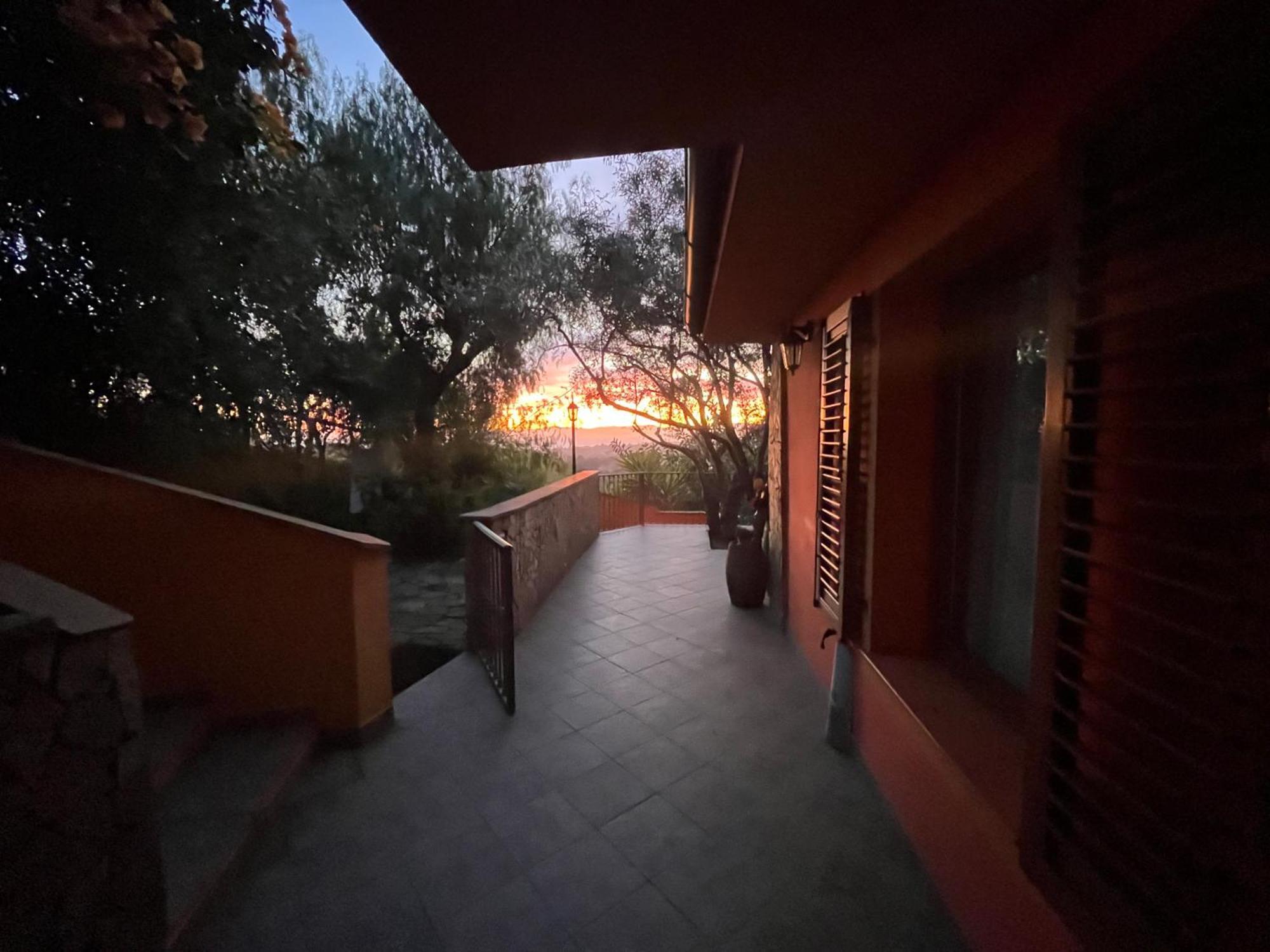 Villa Con Giardino Vista Mare Капитана Екстериор снимка