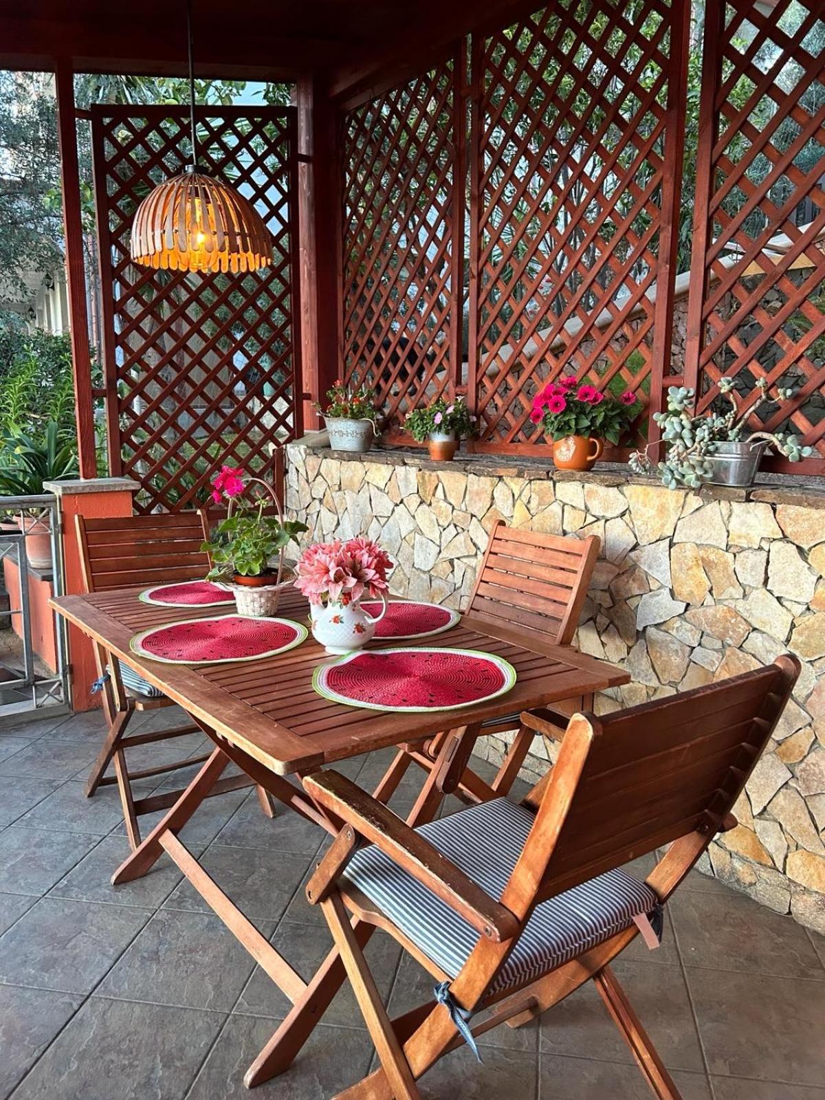 Villa Con Giardino Vista Mare Капитана Екстериор снимка