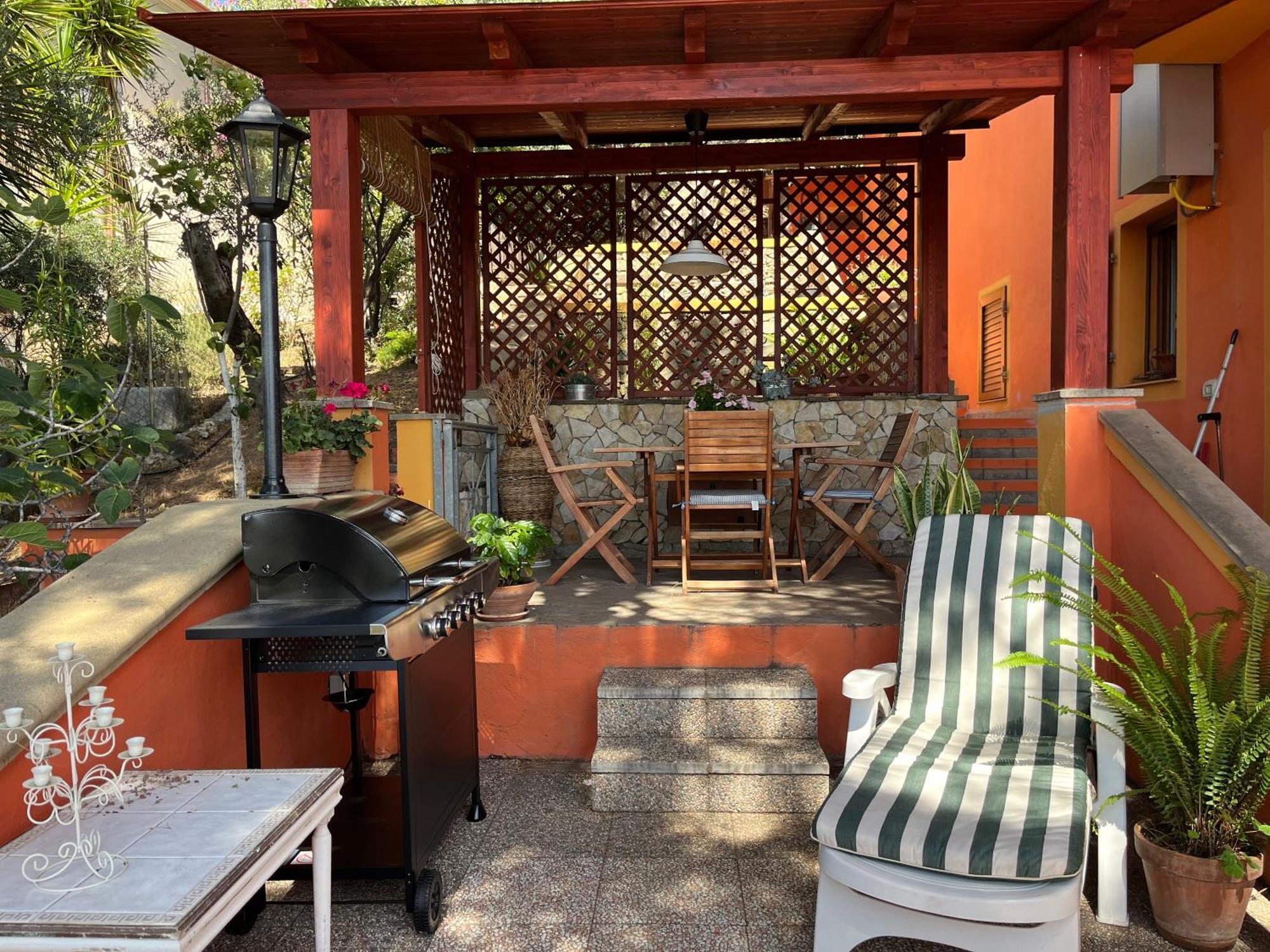 Villa Con Giardino Vista Mare Капитана Екстериор снимка